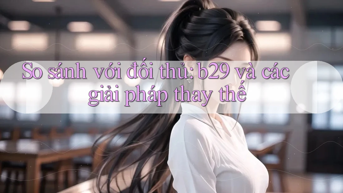 So sánh với đối thủ: b29 và các giải pháp thay thế