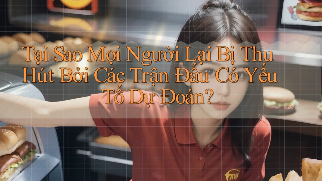 Tại Sao Mọi Người Lại Bị Thu Hút Bởi Các Trận Đấu Có Yếu Tố Dự Đoán? Tại Sao Mọi Người Lại Bị Thu Hút Bởi Các Trận Đấu Có Yếu Tố Dự Đoán?