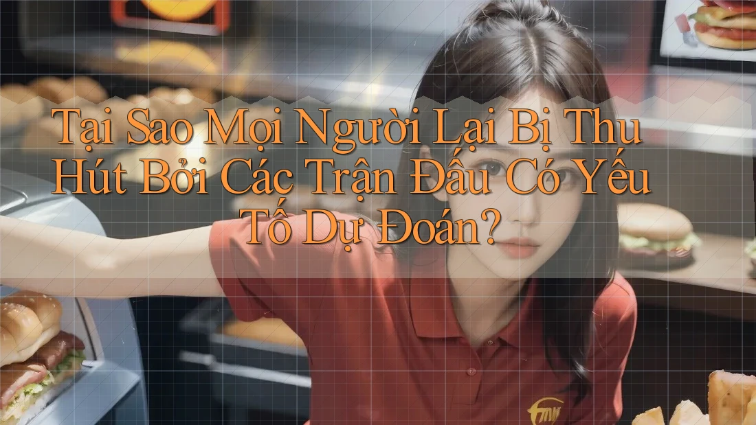 Tại Sao Mọi Người Lại Bị Thu Hút Bởi Các Trận Đấu Có Yếu Tố Dự Đoán? Tại Sao Mọi Người Lại Bị Thu Hút Bởi Các Trận Đấu Có Yếu Tố Dự Đoán?