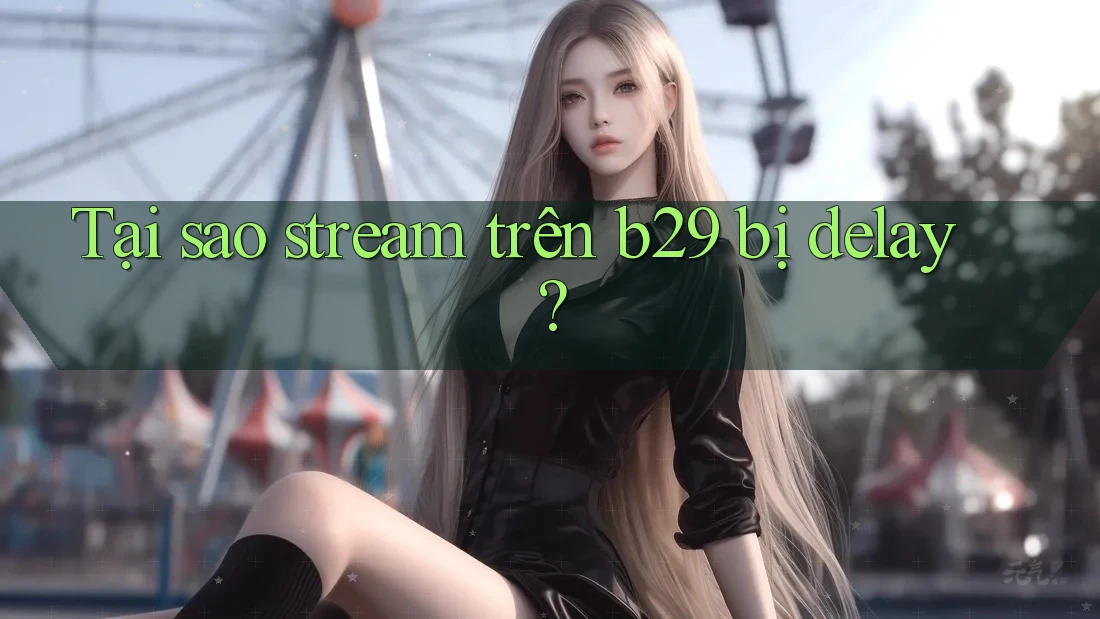 Tại sao stream trên b29 bị delay?