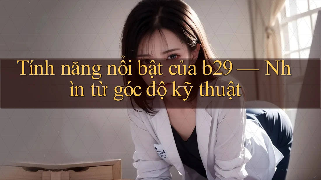 Tính năng nổi bật của b29 — Nhìn từ góc độ kỹ thuật Tính năng nổi bật của b29 — Nhìn từ góc độ kỹ thuật