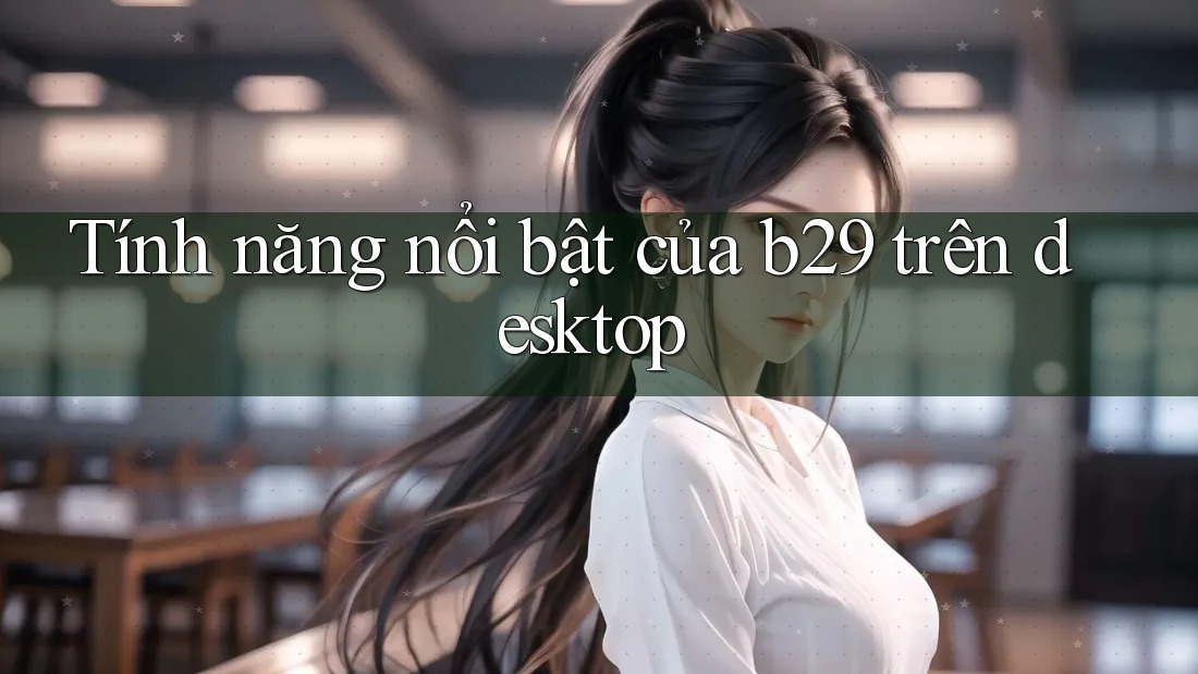 Tính năng nổi bật của b29 trên desktop Tính năng nổi bật của b29 trên desktop