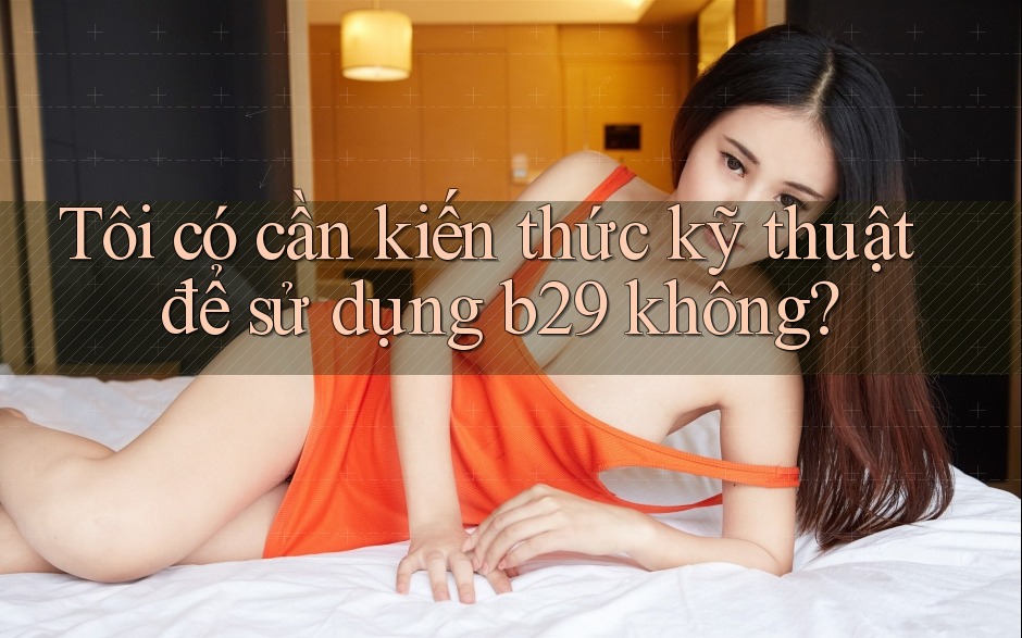 Tôi có cần kiến thức kỹ thuật để sử dụng b29 không?