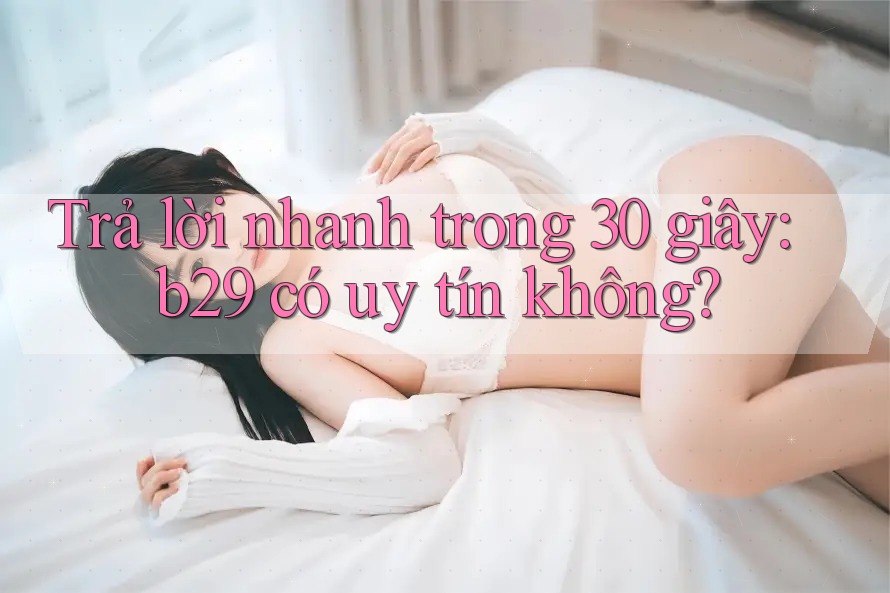 Trả lời nhanh trong 30 giây: b29 có uy tín không?