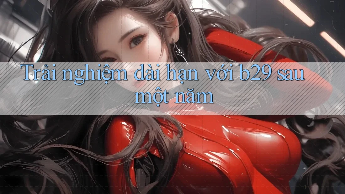 Trải nghiệm dài hạn với b29 sau một năm Trải nghiệm dài hạn với b29 sau một năm