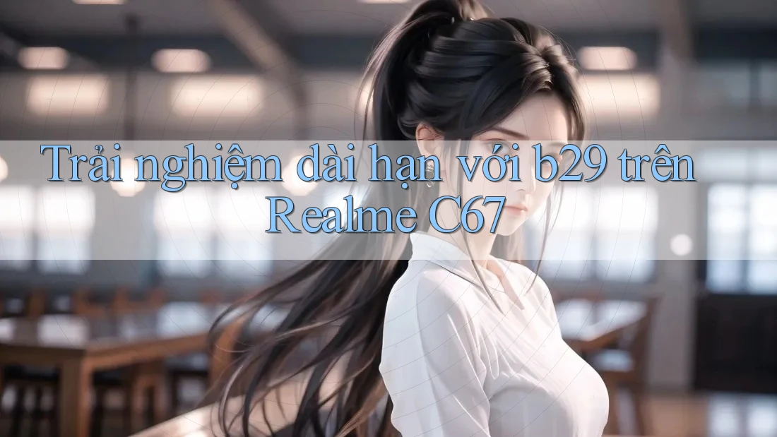 Trải nghiệm dài hạn với b29 trên Realme C67 Trải nghiệm dài hạn với b29 trên Realme C67