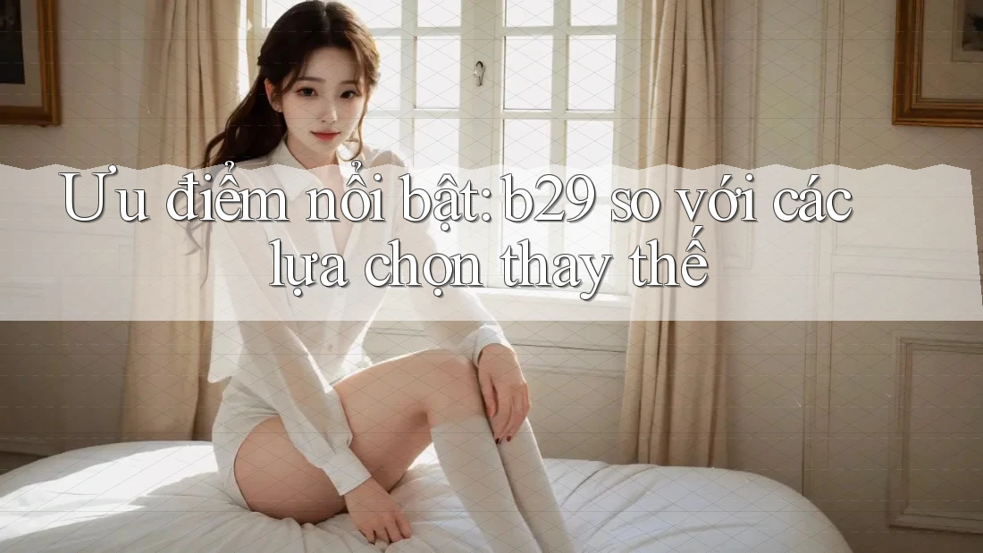 Ưu điểm nổi bật: b29 so với các lựa chọn thay thế Ưu điểm nổi bật: b29 so với các lựa chọn thay thế